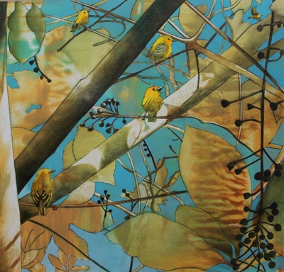 Five Birds (gifted)
15x15.75
oil on aluminum Five Birds (gifted)
15x15.75
oil on aluminum
